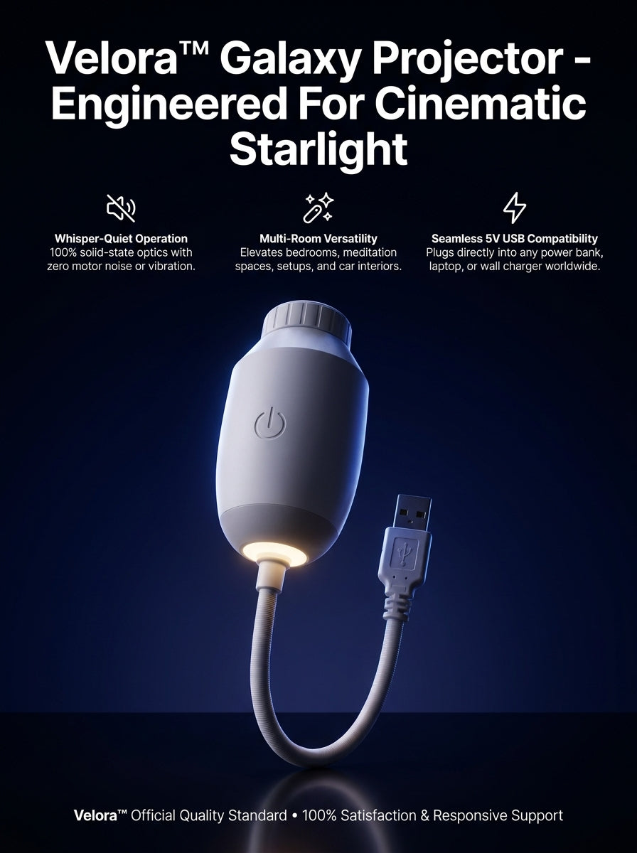 Velora GalaxyProjector™- Nightlight