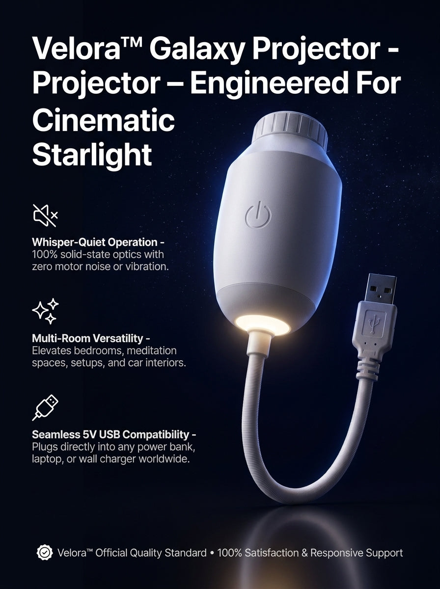 Velora GalaxyProjector™- Nightlight